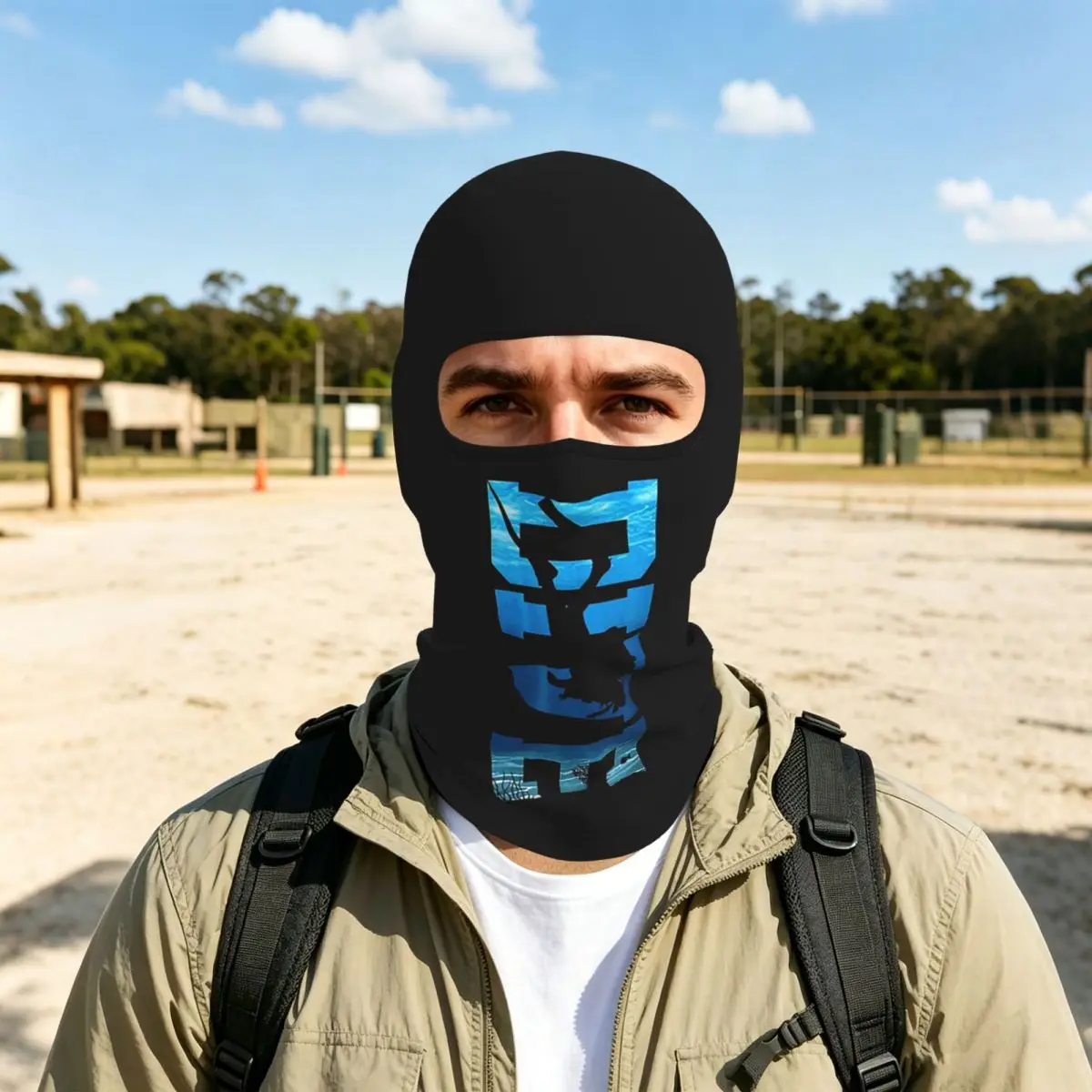Scuba Diving DIVE Scuba Diver Thin Balaclava Full Face Mask Sun Protection Neck Gaiter For Motorcycle Cycling Fishing Outdoor