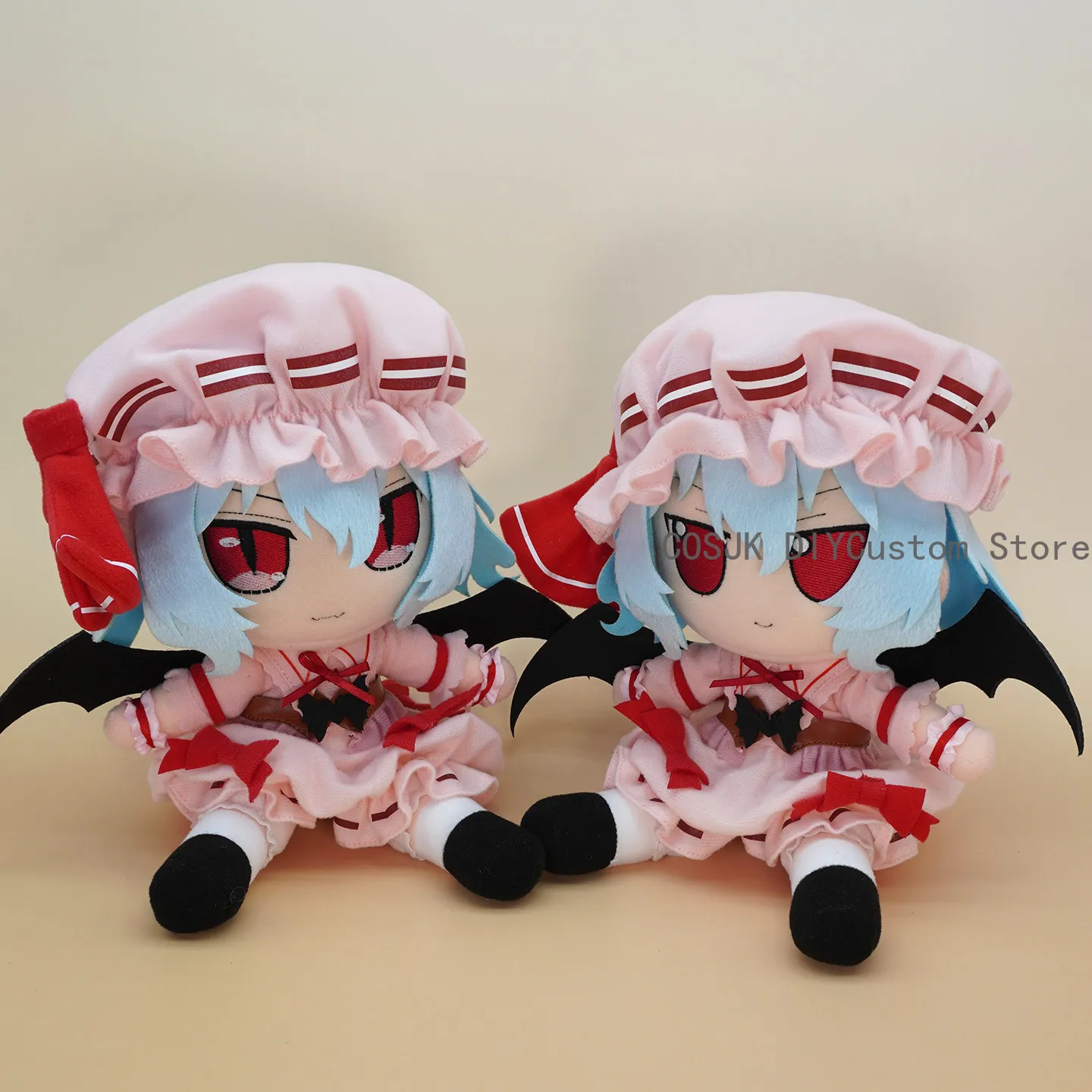Аниме-фигурка Touhou Project Ремилия Скарлет, плюшевая игрушка в сидячей позе, кукла-идол, подушка, косплей, рождественский подарок, 20 см