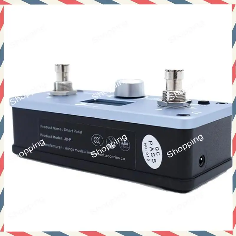 

A44M Compact Guitar Effect Pedal In Blue: 16 User Modes, Perfect For Travel And Performance
