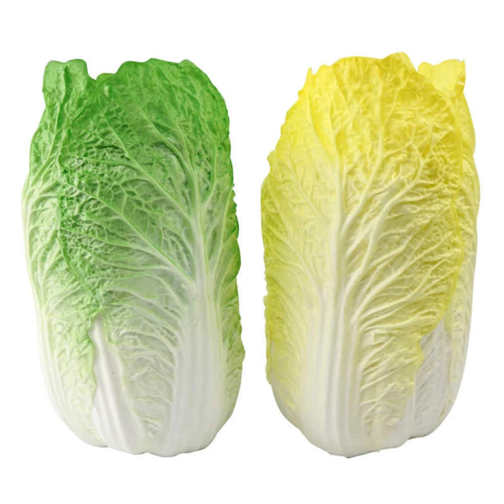 artificial vegetables display props Kitchen hotel restaurant store shop decoration simulation chinese leaves cabbage model - Image 5