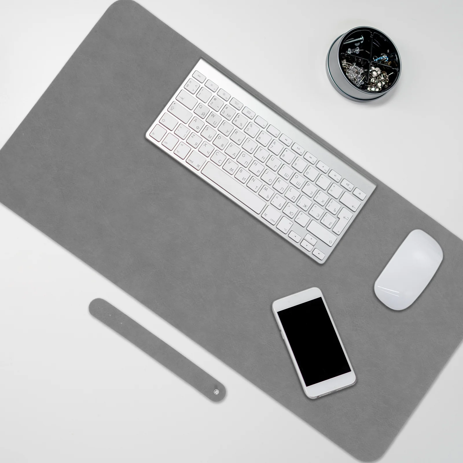 

Oversized Dual Desk Mat Non Slip Office Desk Protector Waterproof Scratch Resistant Mouse Pad for Computer