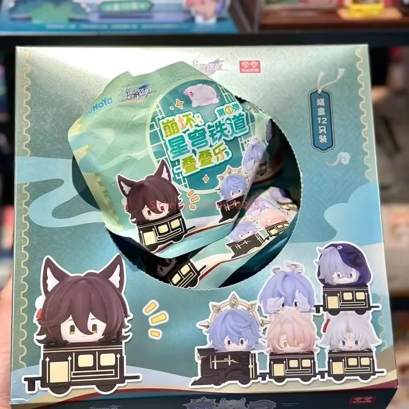 

Honkai Star Rail Stackable Trendy Series Mini Figurine Cute Grain Girl Blind Box Desktop Decorations Trendy Collectibles Gifts