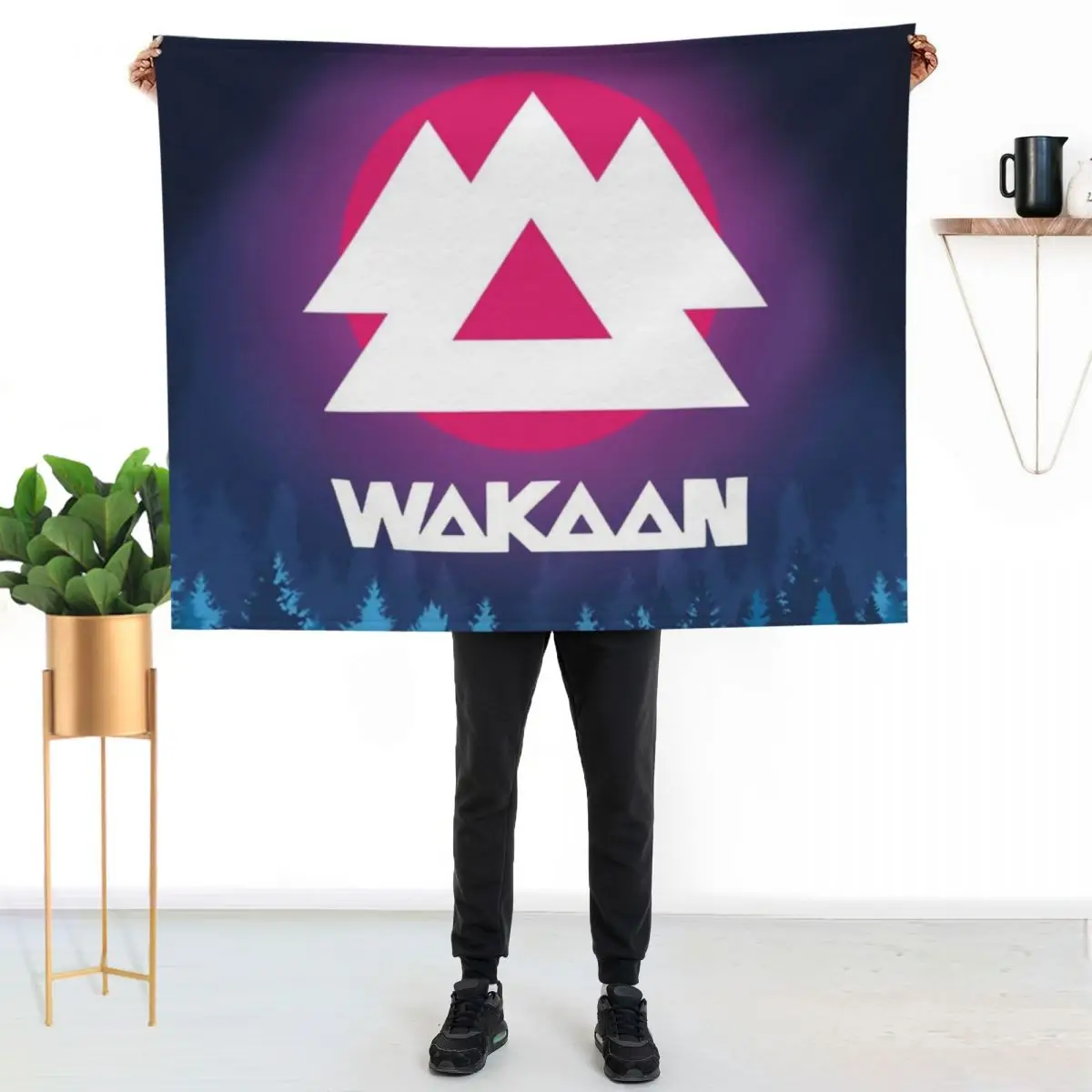 

Wakaan Throw Blanket Thin Soft Blanket for Summer Night Sleeping