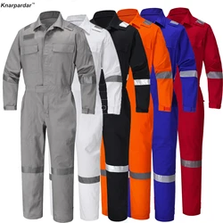 100% cotton Working Coverall  workwear Work Jumpsuit work clothes suit for men, crew welder workwear