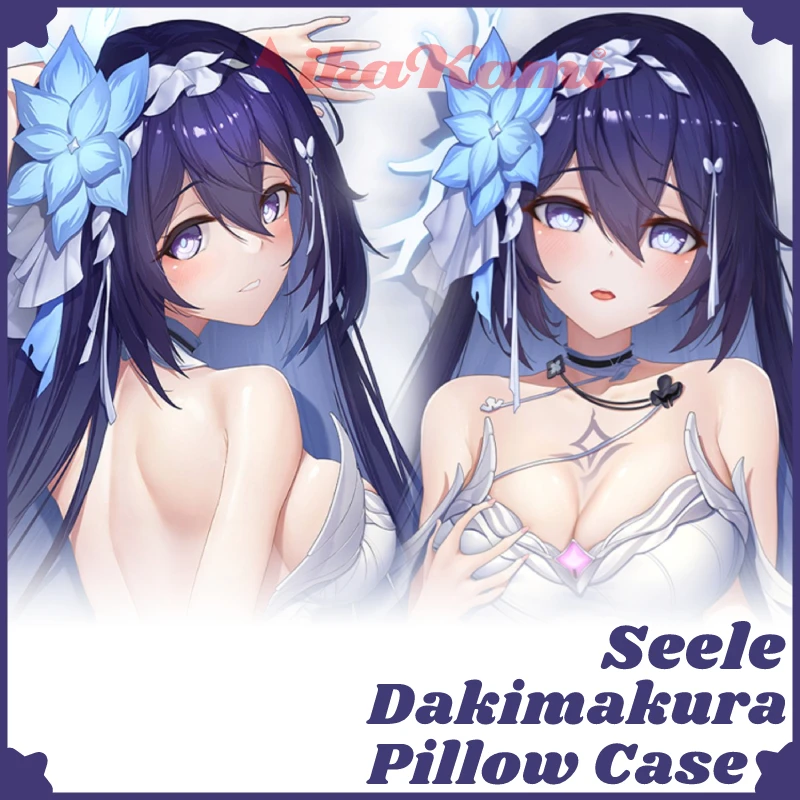 

Seele Dakimakura Honkai Impact Game Sexy Hugging Full Body Pillow Case Pillowcase Cushion Cover Home Bedding Decor Otaku Gift