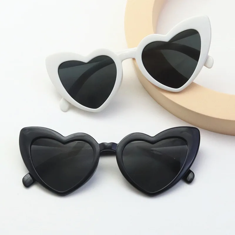 Fashion Irregular Heart-Shaped Sunglasses Funny Party Asymmetrical Sun Glasses Men Brand Designer Personality Black Glasses