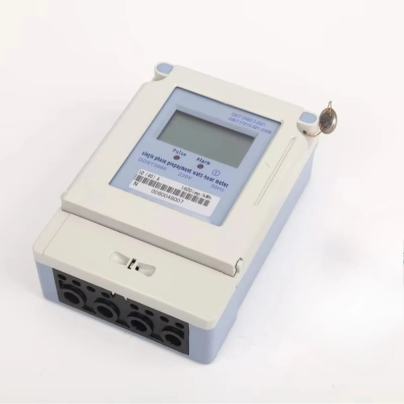 Smart KWH Meter Single and Three Phase Electrical Watt Hour Meter with Prepaid Power Prepayment System
