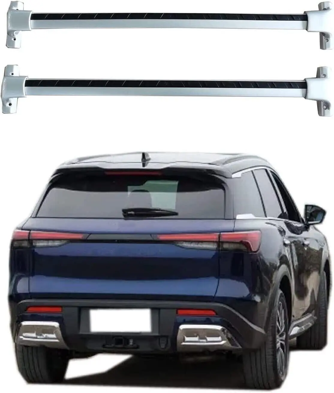 Aluminum Roof Rail Rack Cross Bars Crossbars Fits for Infiniti QX60 2022 2023