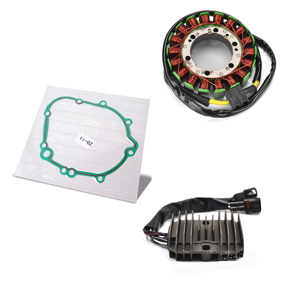 Stator Coil Gasket Kit + Regulator rectifier for Suzuki GSXR600 GSXR750 GSX-R600 GSX-R750 GSX R600 R750 GSXR 600 750 2006-2007