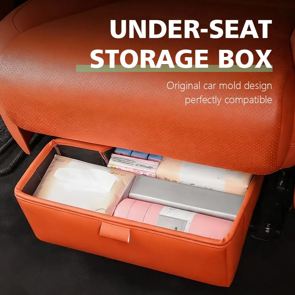 

Для Lixiang L8/L9 передних сидений, ящик для хранения под сиденьем, скрытый органайзер, аксессуары для хранения автомобиля, коробка, лоток, ящик для сидений, тянуть R6Z4