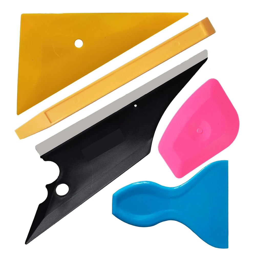 Car Sticker Vinyl Film Wrap Tool Kit Auto Tinting Squeegee Home Office Window Cleaning Hand Tool Glass Wiper Washer Scraper K29