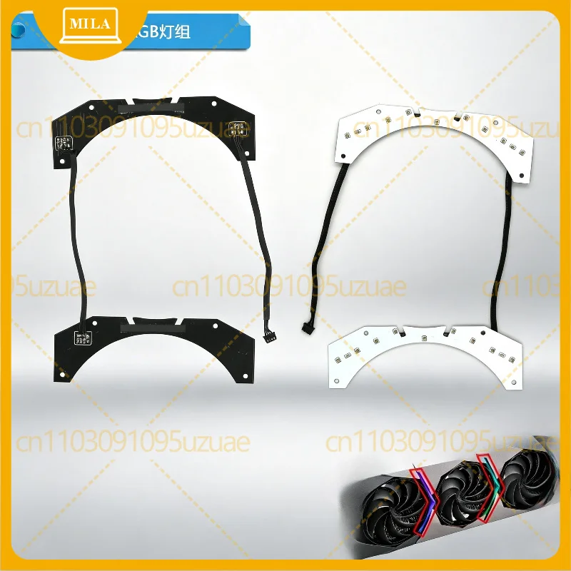 Original Sign Lights LED RGB for MSI RTX3070 RTX3080 RTX3080Ti RTX3090 RTX3090Ti SUPRIM X Graphics Video Card Frame