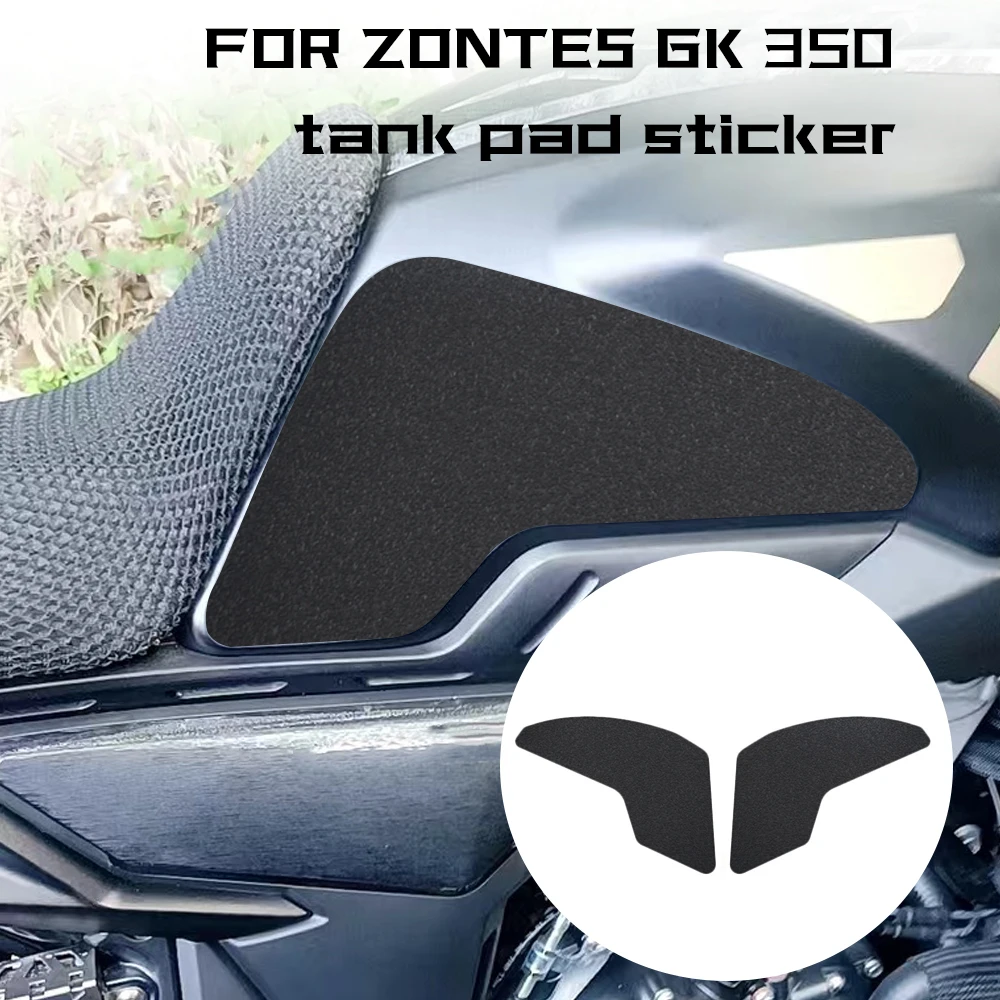 Cubierta protectora para tanque de combustible de motocicleta, pegatina para ZONTES GK 350 ZT350GK, juegos de decoración para ZONTES GK350 350GK