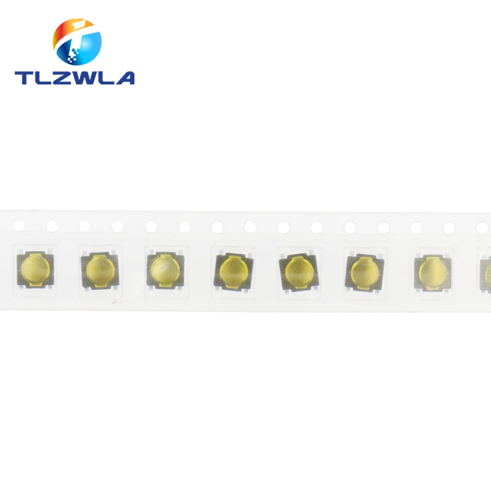 100PCS Film Switch 4Pin 4.5X4.5X0.55MM Micro Switch SMD Tactile Push Button Switch 4.5*4.5*0.55mm