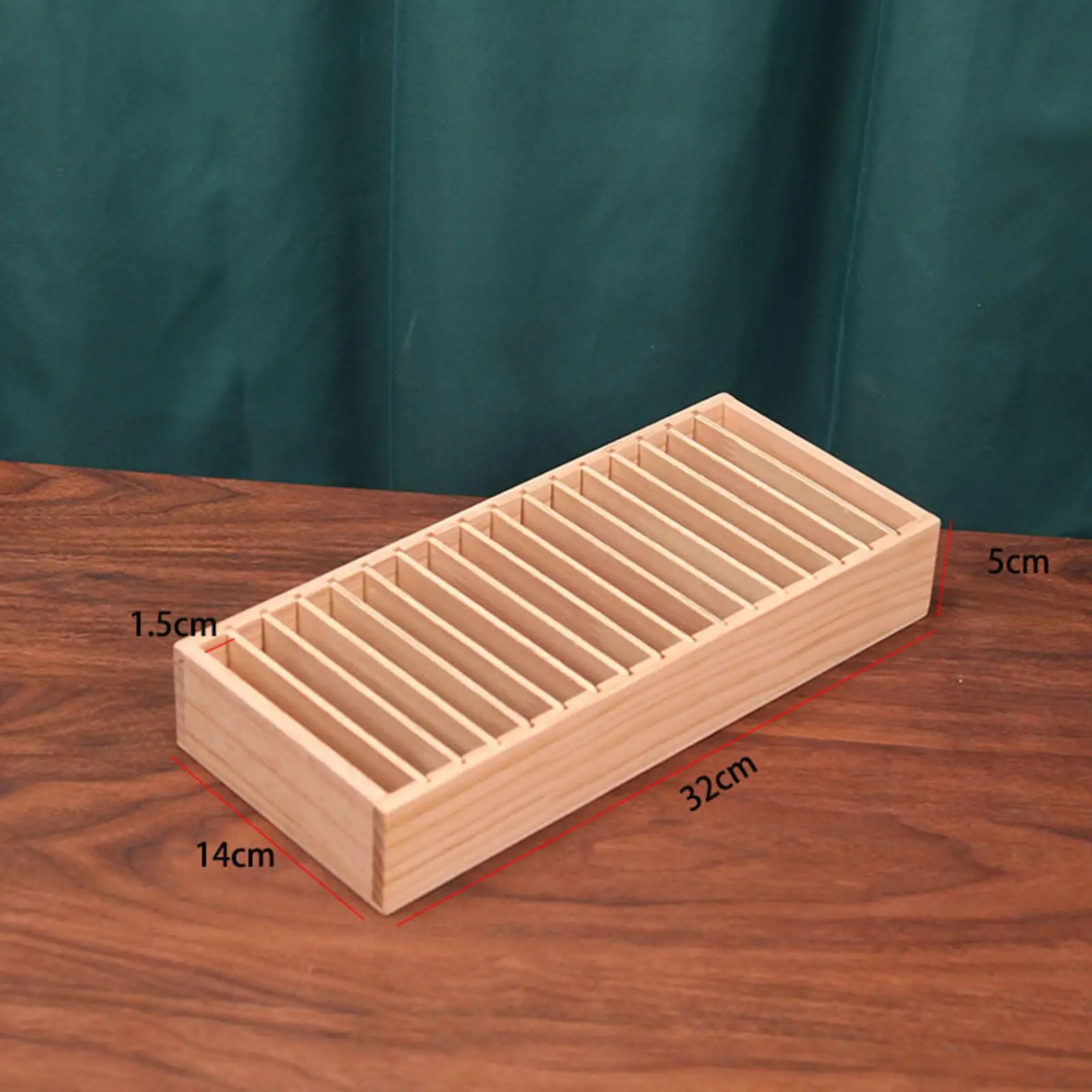 Wood Headband Holder Bracelets Storage Display Box for Jewelry Shop Display Display Accessory Lightweight Professional Durable
