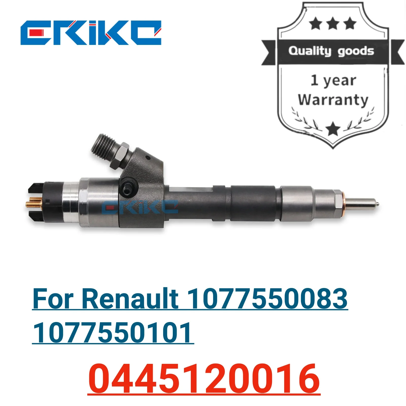 

0445120016 Car Engine Fuel Injector 0 445 120 016 Injector Diesel 0445 120 016 Injection Rail for Renault 1077550101 1077550083