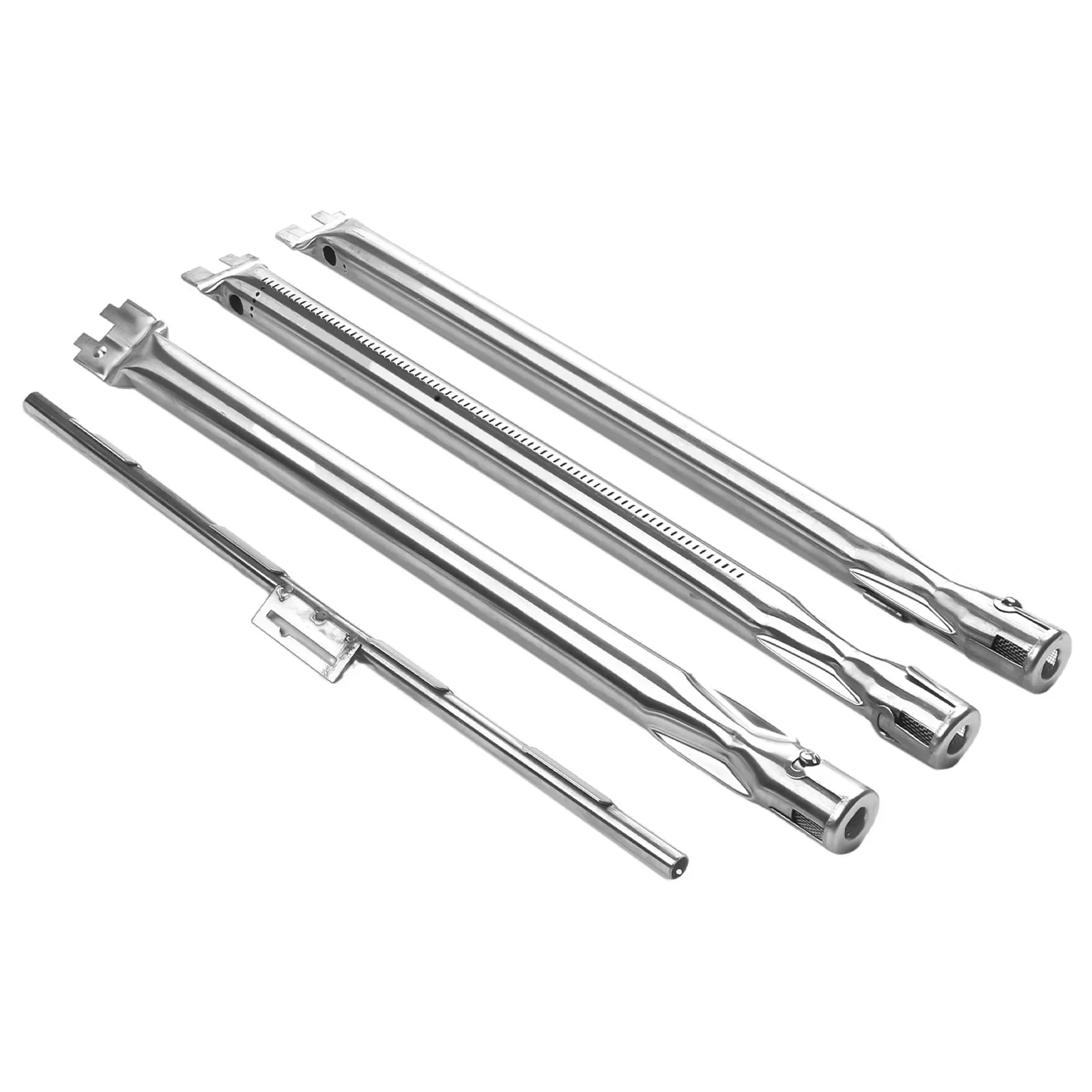 

Gas Grill Burners Kit 46cm Stainless Steel For Weber300-Series Grill Spare Parts Smaller Crossover Pipe Outdoor BBQ Part