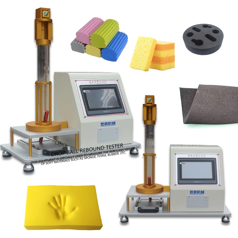 Advanced Drop Ball Rebound Tester High Accuracy (0.1%~0.5% FS) 110V/220V Compatibility Measures Material Elasticity