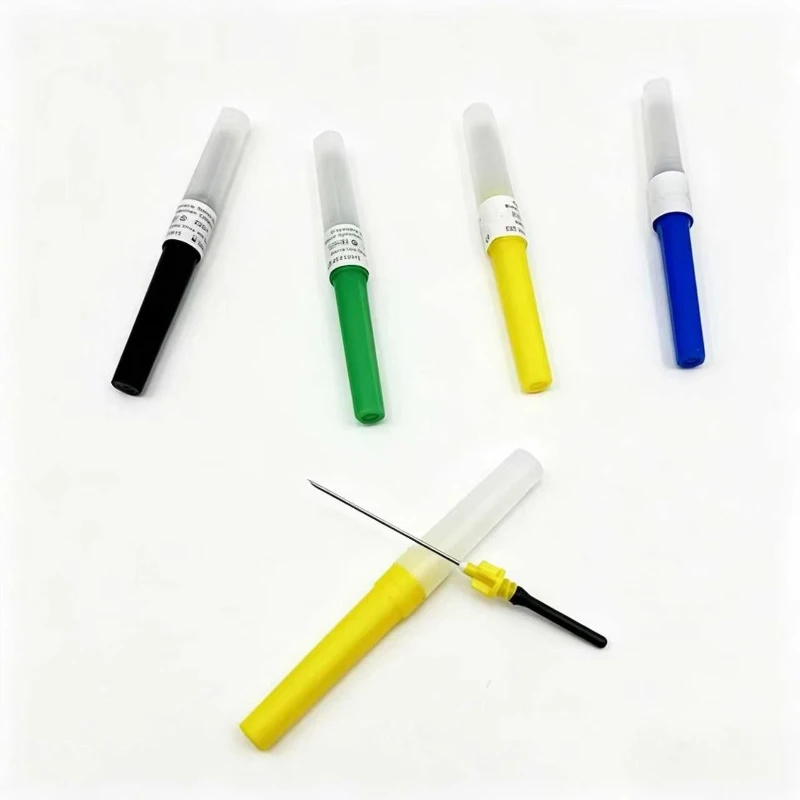 50PCS Disposable Pet Blood Collection Needles Direct Insertion Venous Animal Vet Use