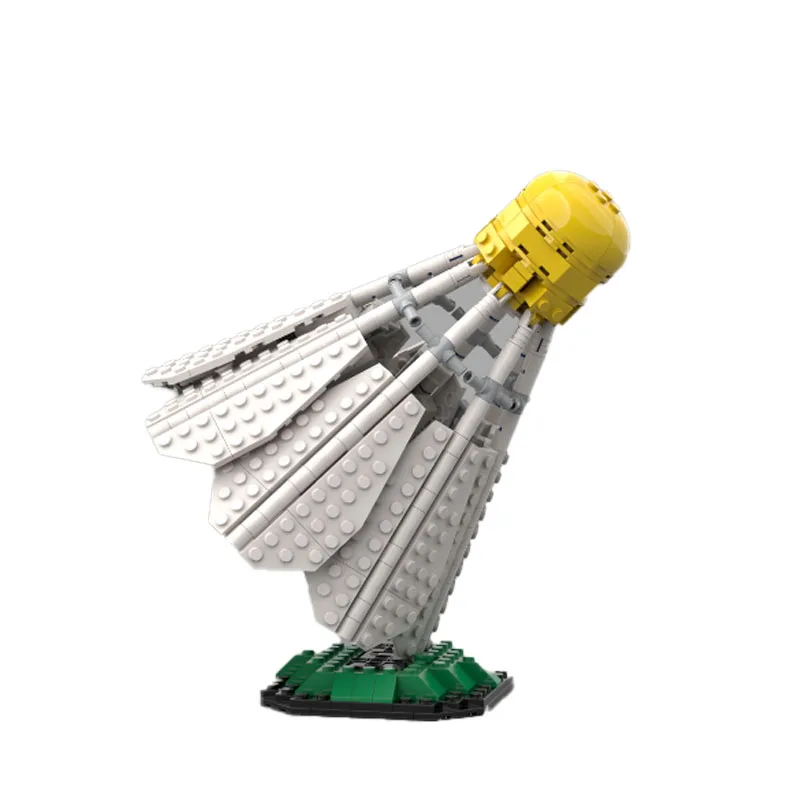 MOC-118885 Building Block Giant Badminton Model, 425 Pieces, Children's Educational Birthday, Christmas, and New Year Toy Gift