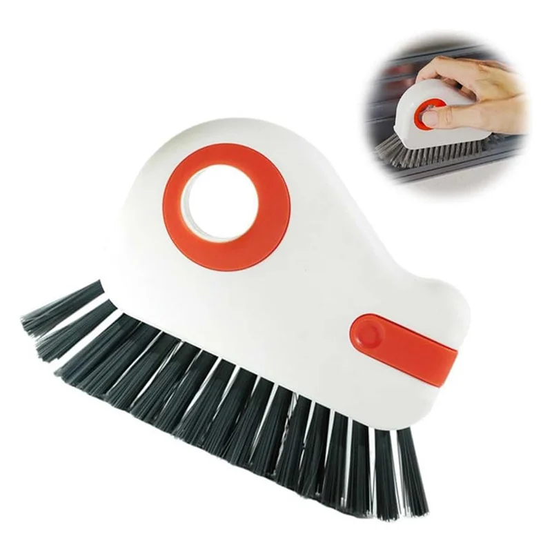 A74E-Two-In-One Cleaning Window Gaps Cleaner Household Cleaning Tools Cleaning Window Grooves Grooves And Corners Brush