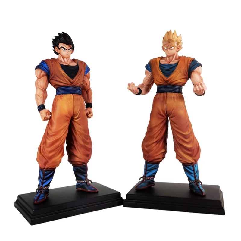 Dragon Ball Super Saiyajin 2 Gohan Actionfigur, 30 cm, stehende Pose, Anime-Statue für Desktop-Dekoration, Sammlergeschenke