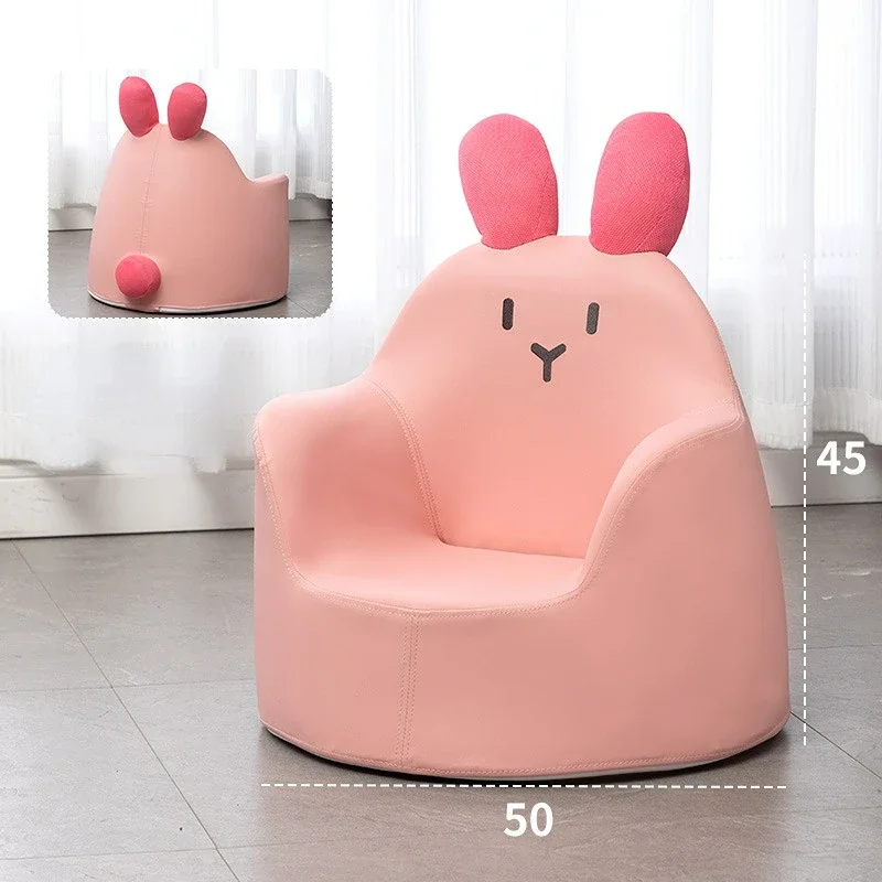 Kids Chair Children Sofa Baby chair leather Cute cartoon Lazy Sofas Casual Seat Baby Sofa Cute cartoon kids reading chairs