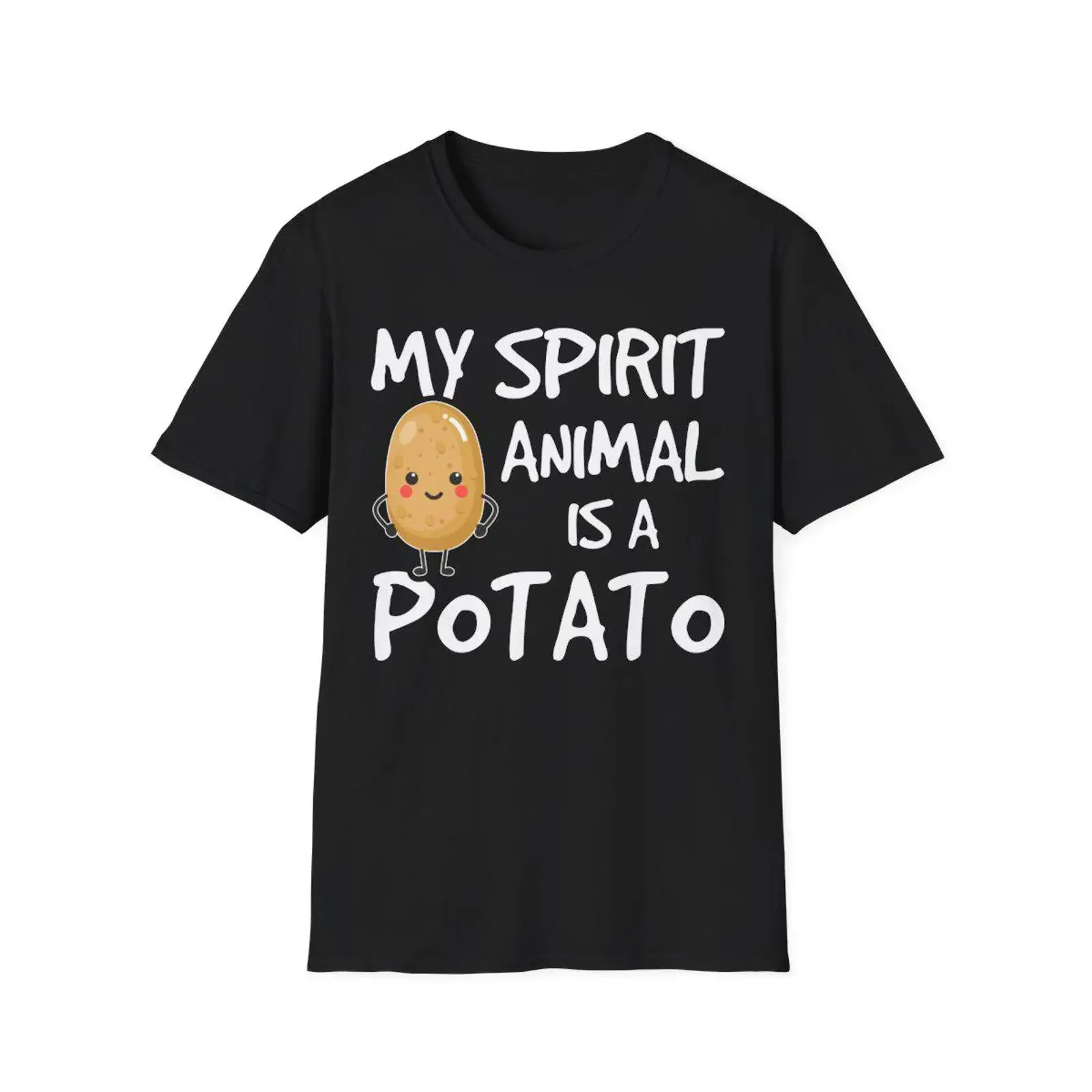 Potato T Shirt Po Ta Toes Taters Gonna Tate Mashed Veggie Lover Funny  vintage Washed Top For Everyday Wear fashion Breathable
