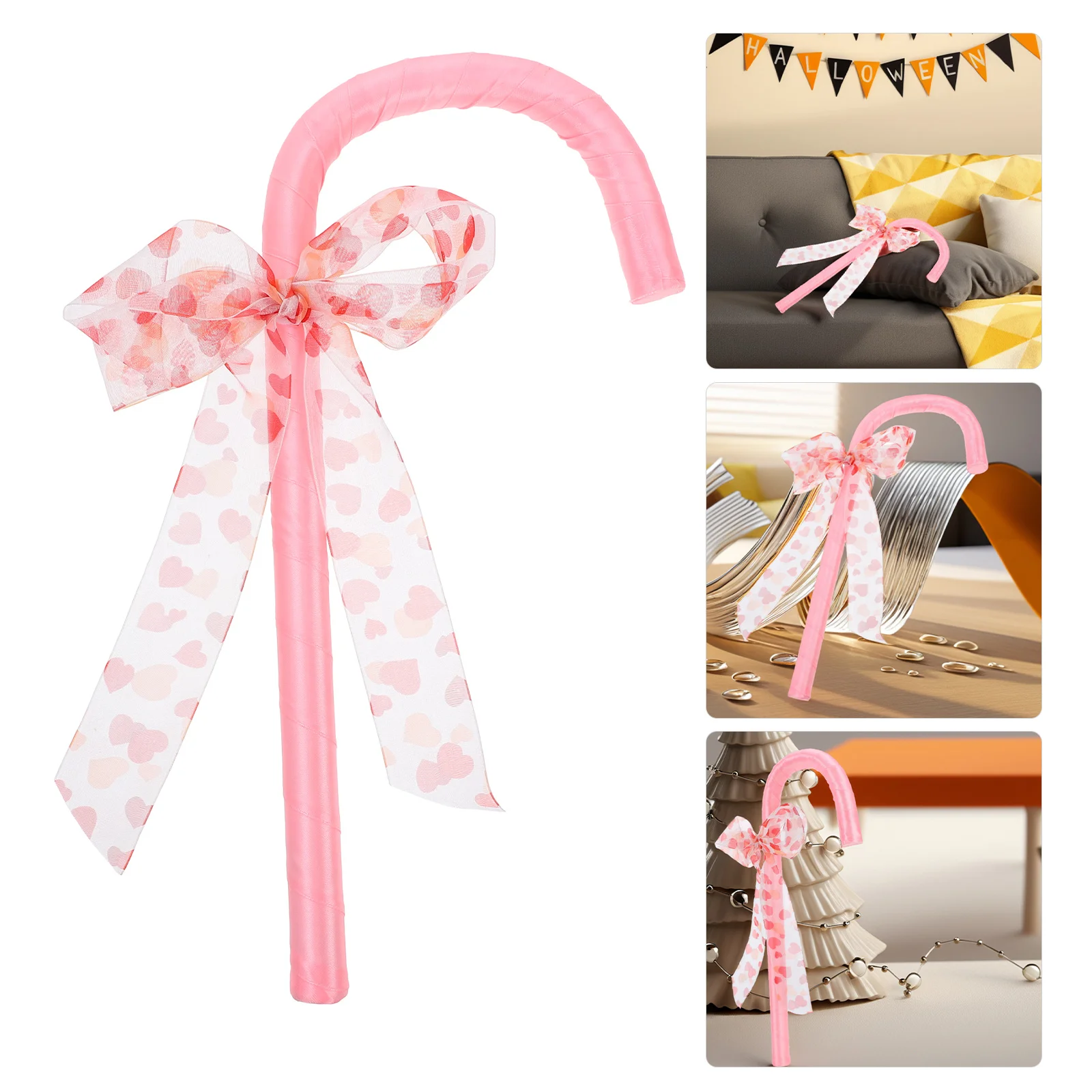 

Cosplay Cane Prop Walking Costume Halloween Candy Jewelry Bee Party Decorations Cipher