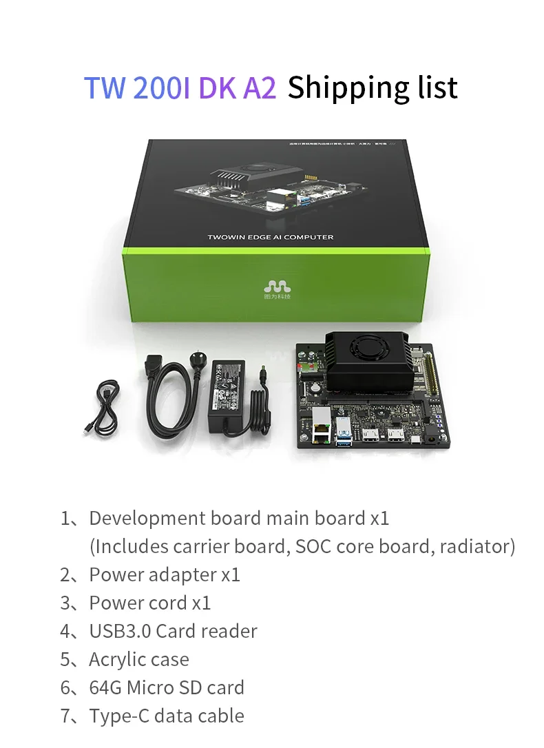 New 4G 8TOPS Edge Computing For AI Projects Embedded Develop Board Developer Kit Module