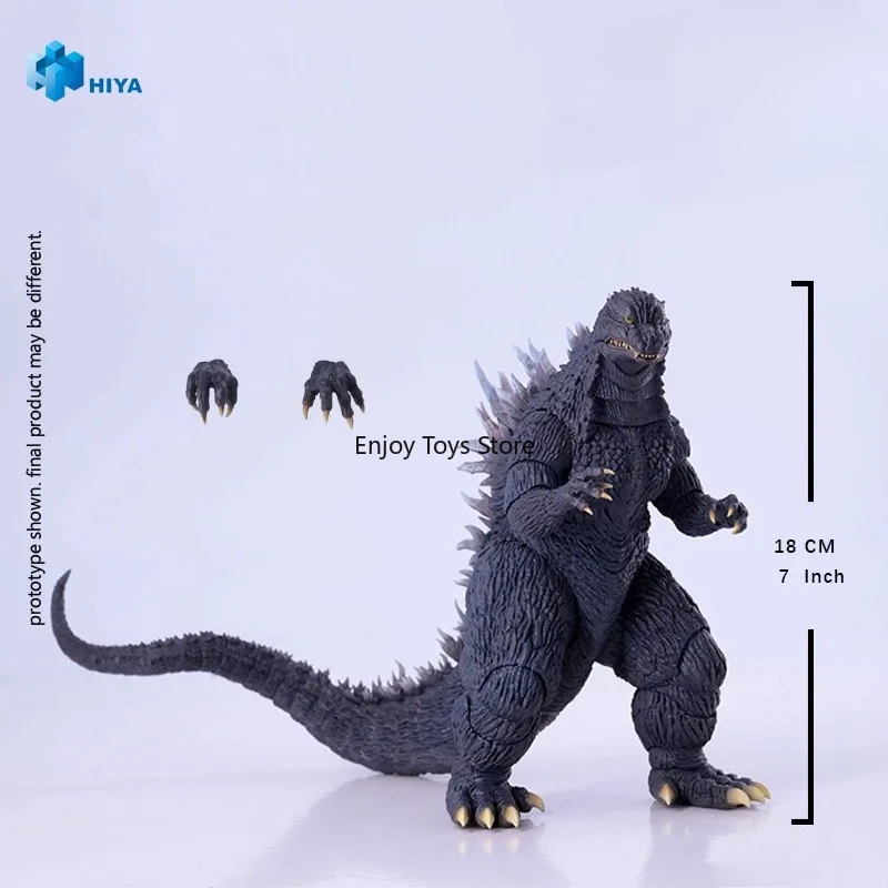 

[Pre-Order]18CM HIYA 7inches Action Figure Exquisite Basic Series Godzilla AGAINST MECHAGODZILLA 2002 Godzilla Anime Model