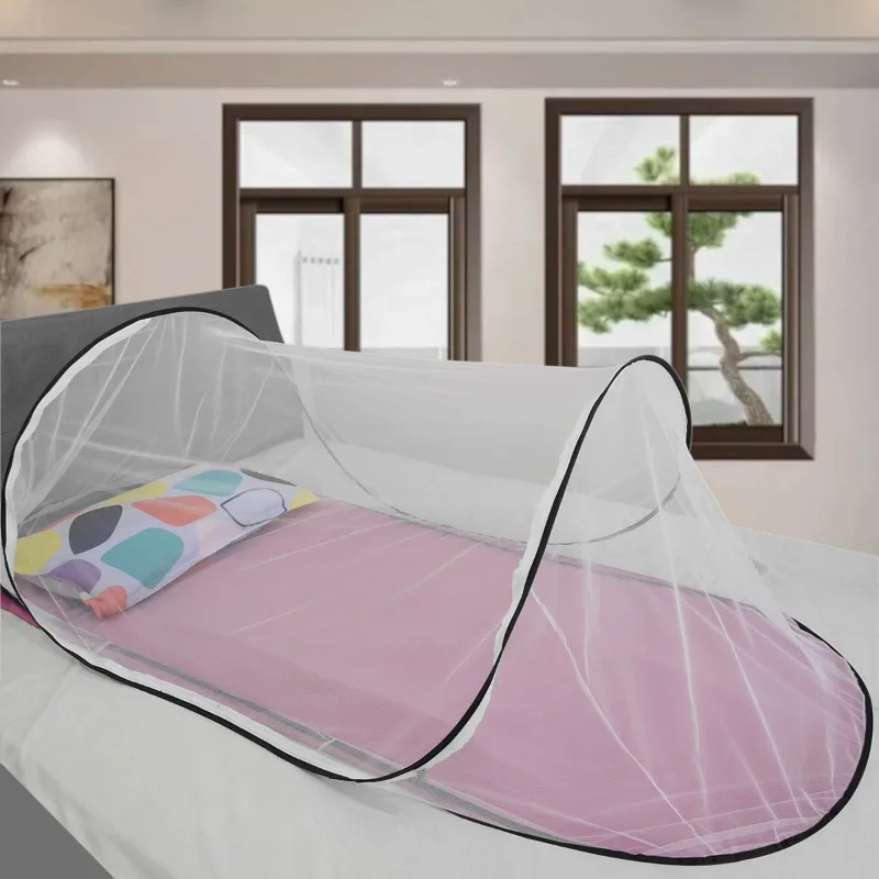 

Portable Mosquito Net Tent Folding Fine Mesh Mosquito-proof Installation-free Travel Camping Courtyard Breathable Mesh Tent