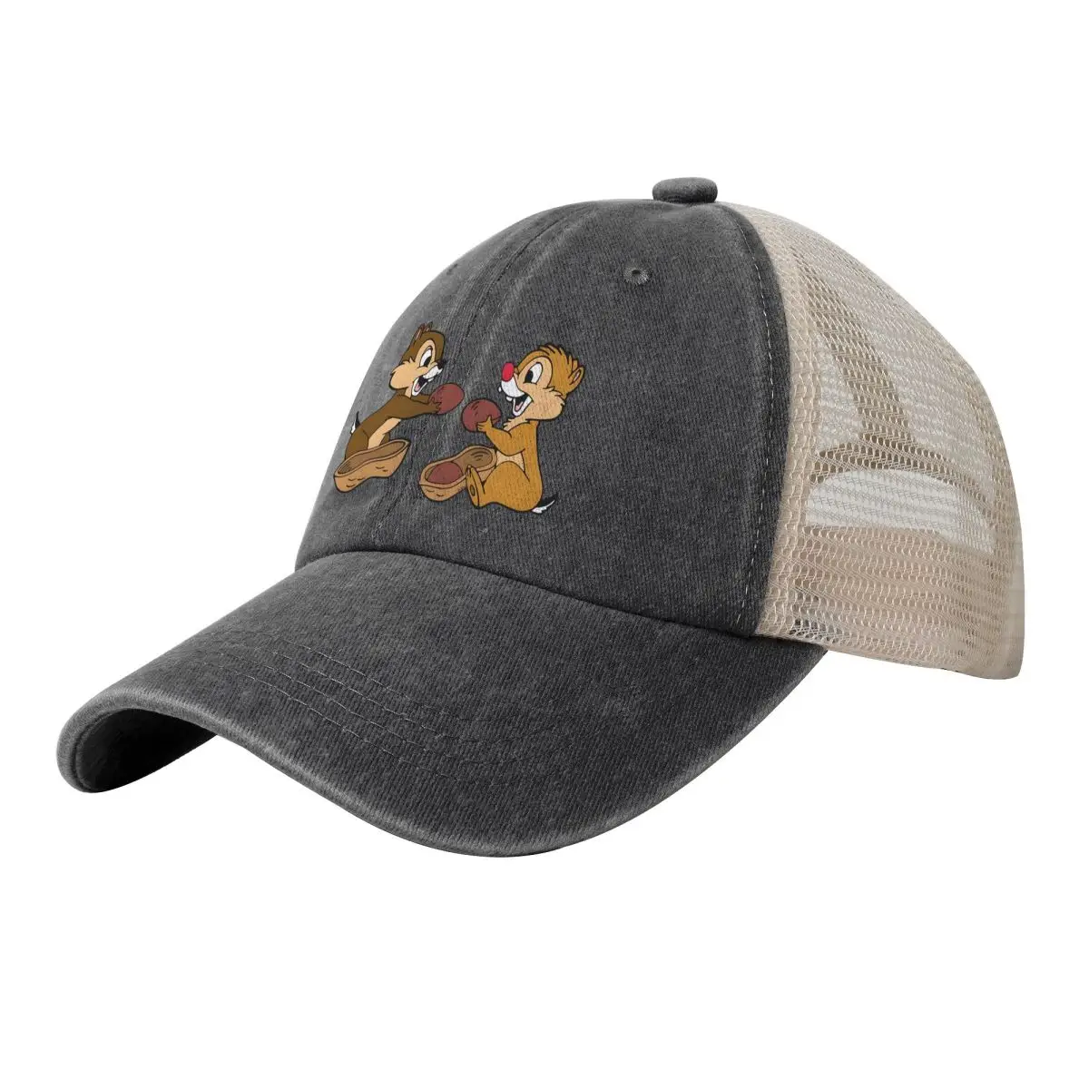 Pure Color Dad Hats Chip N Dale Peanut Women's Hat Sun Visor Baseball Caps Disney Chip 'n' Dale Peaked Cap