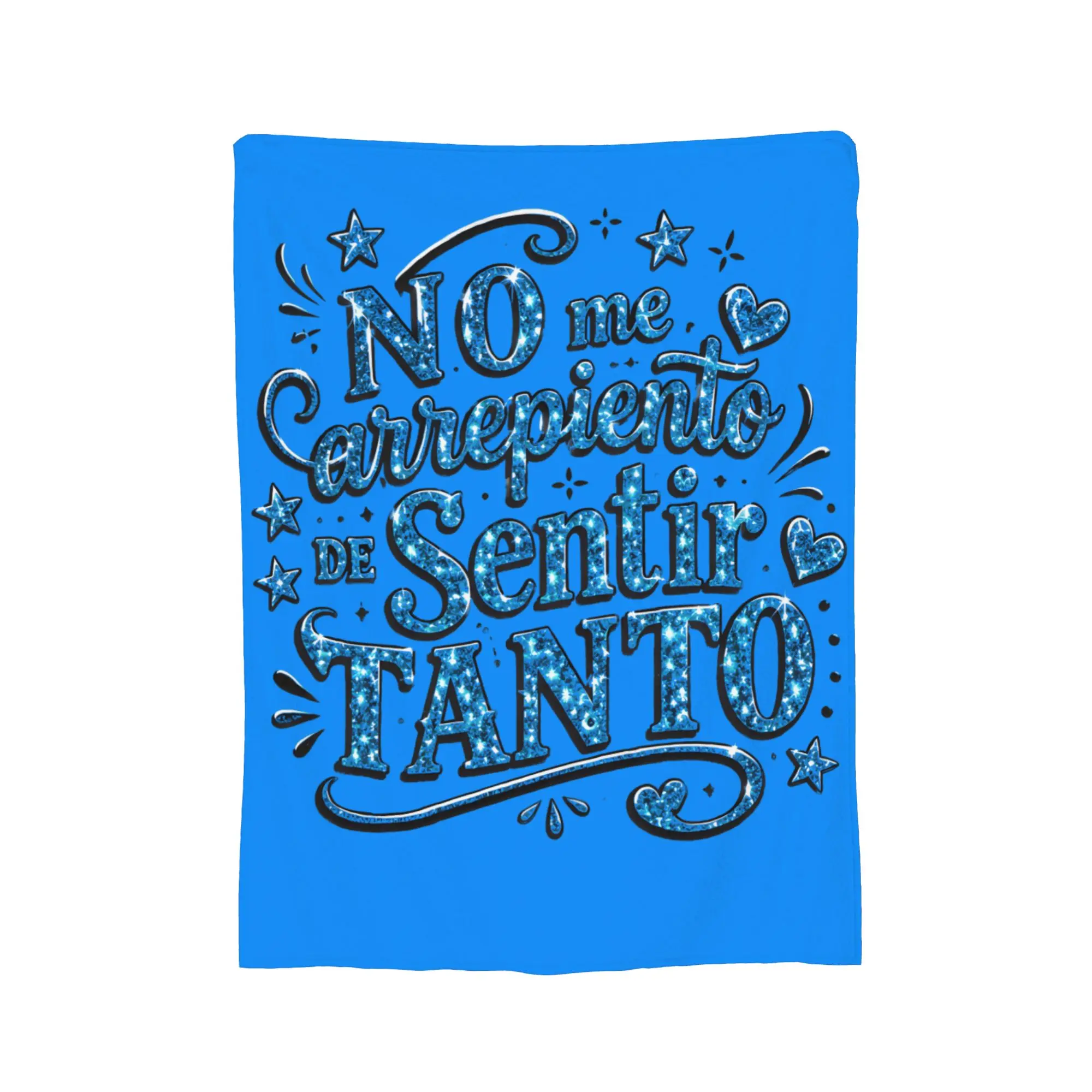No Me Arrepiento De Sentir Tanto Blankets Karol G Flannel Funny Warm Throw Blanket for Bedding Lounge Autumn/Winter