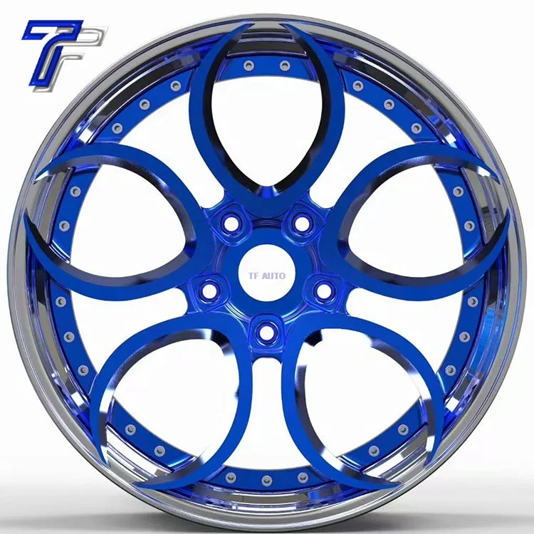 Split Alloy Wheels T606118 19 20 21 22 Inch 2 3 Pieces Forged Car Rims for dodge   bmw gtr 5x114