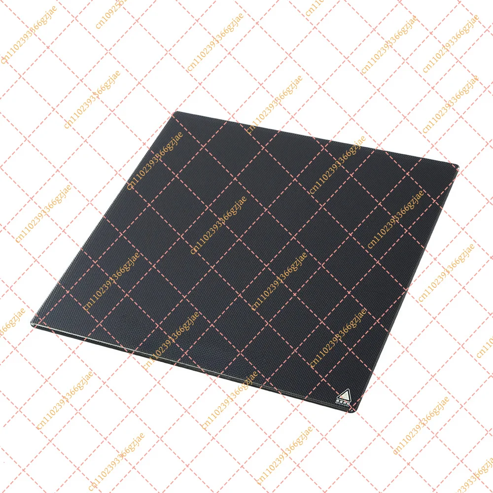 Carborundum Glass Platform 310x320x4mm Hotbed Plate for Creality CR-10 V2, Replacement for CR-X CR-10S PRO Ender-3 Max