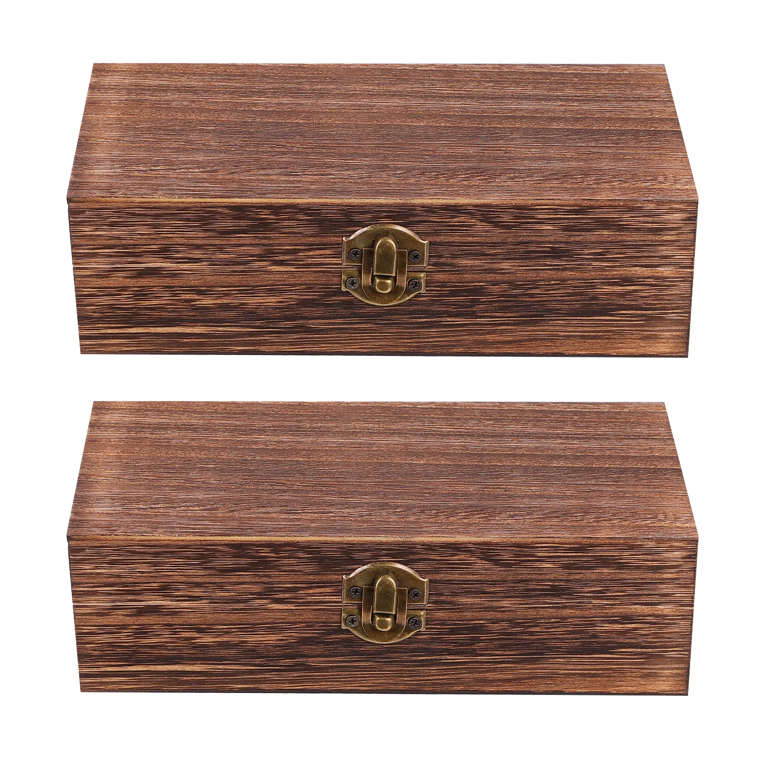 

1Set Natural Wood Gift Packing Box Hand Polished Exquisite Workmanship Portable Storage for Small Items Storage Box