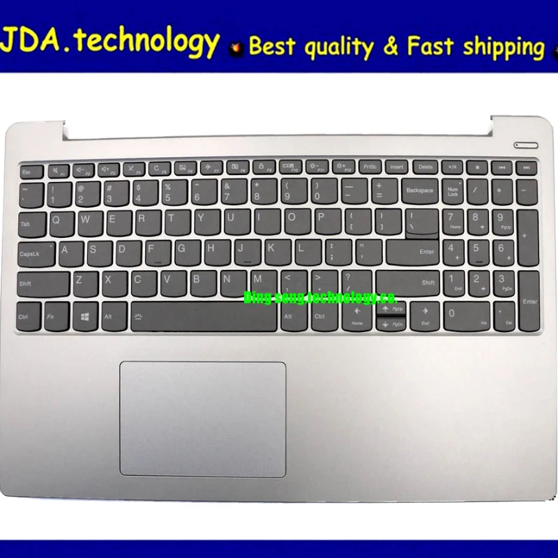 Wellendorff      New For Lenovo 7000-15 330S-15 330S-15ISK 330S-15IKB palmrest US keyboard upper cover Touchpad,Silver 2018'Y