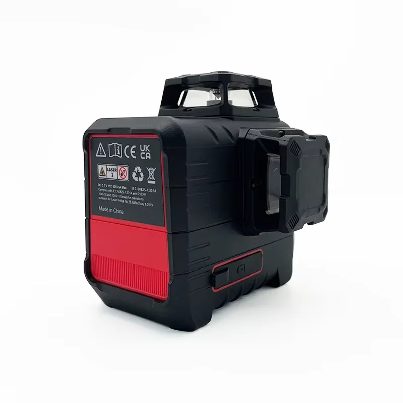 Hot Sale 360 Horizontal Green Beam Laser Level 12 Lines 3D Self-Leveling 50m Working Distance Battery Power Industrial Grade