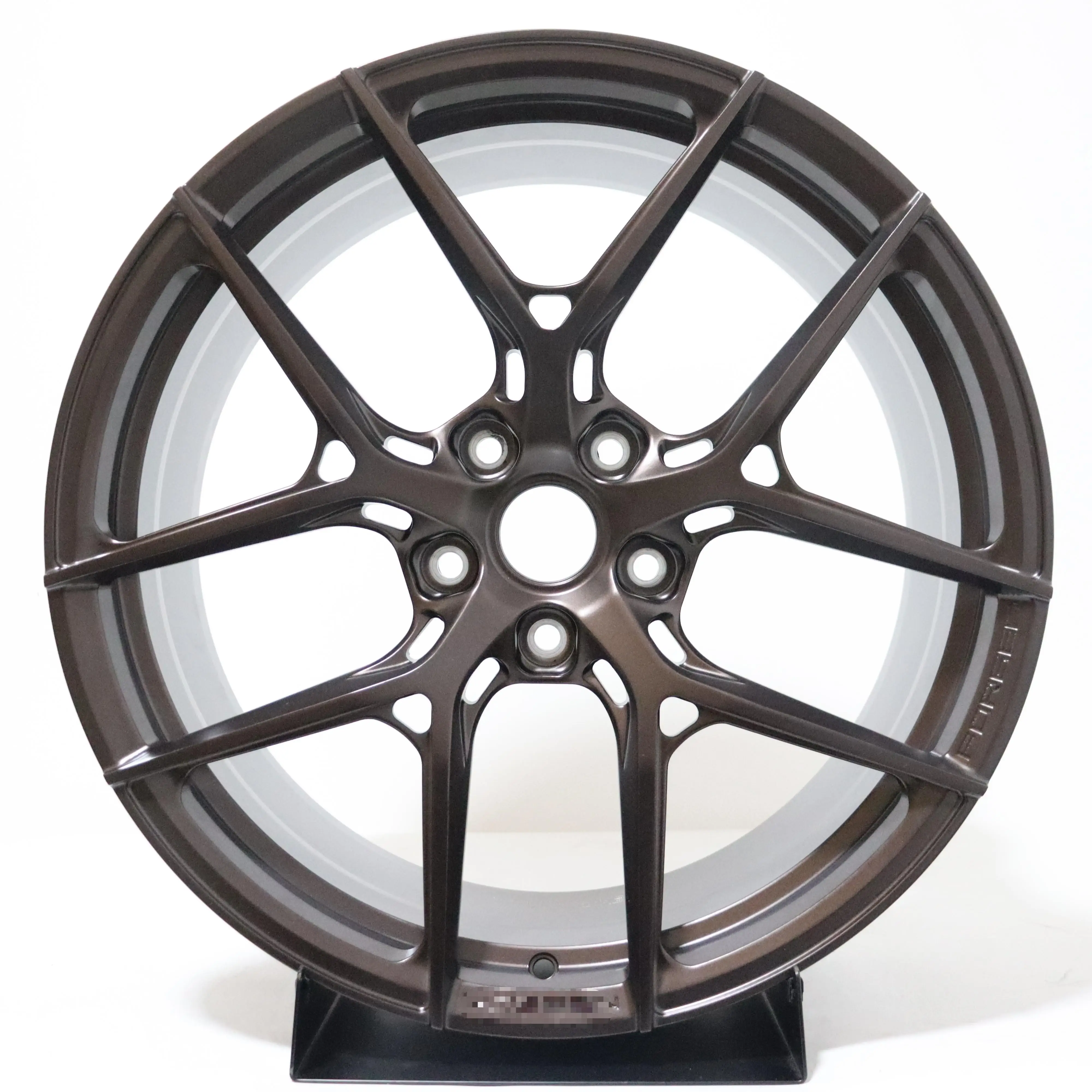

Custom Forged Wheels 6061-T6 Dark Brown For HF-5 Design Wheels Rims 18 19 20 Inch 5*112 66.6 For Benz A B C CLA Class