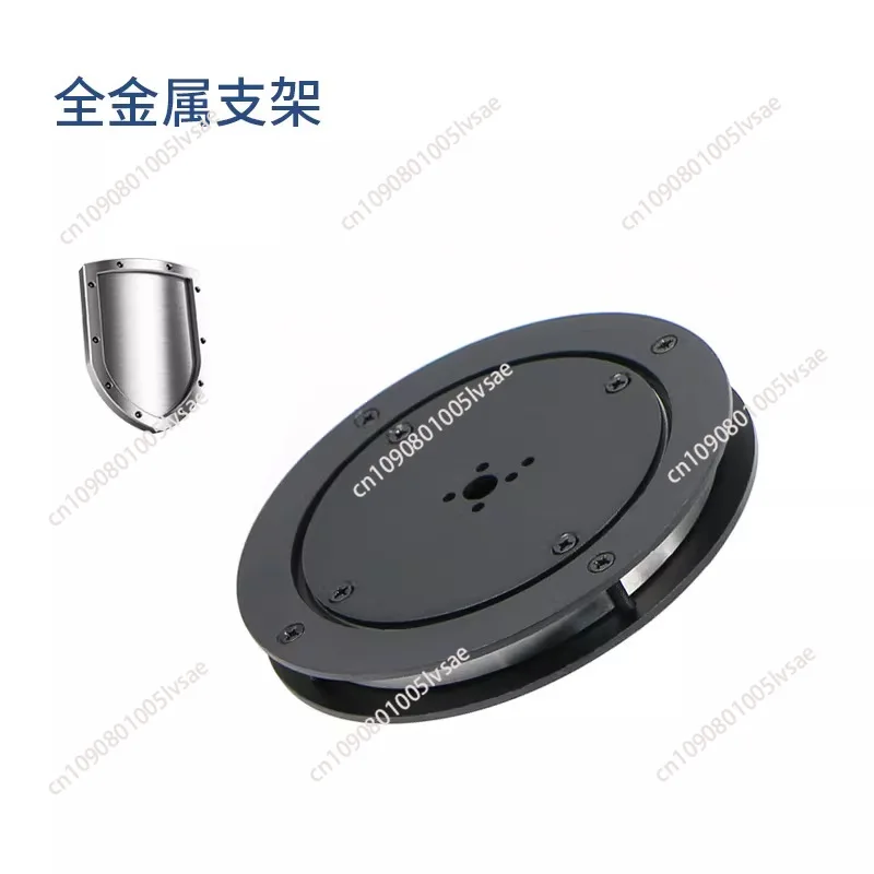 360° Motorized Rotating Turntable with 2-Axis Pan-Tilt - All Metal Bracket & Bearing System for Camera Mounting