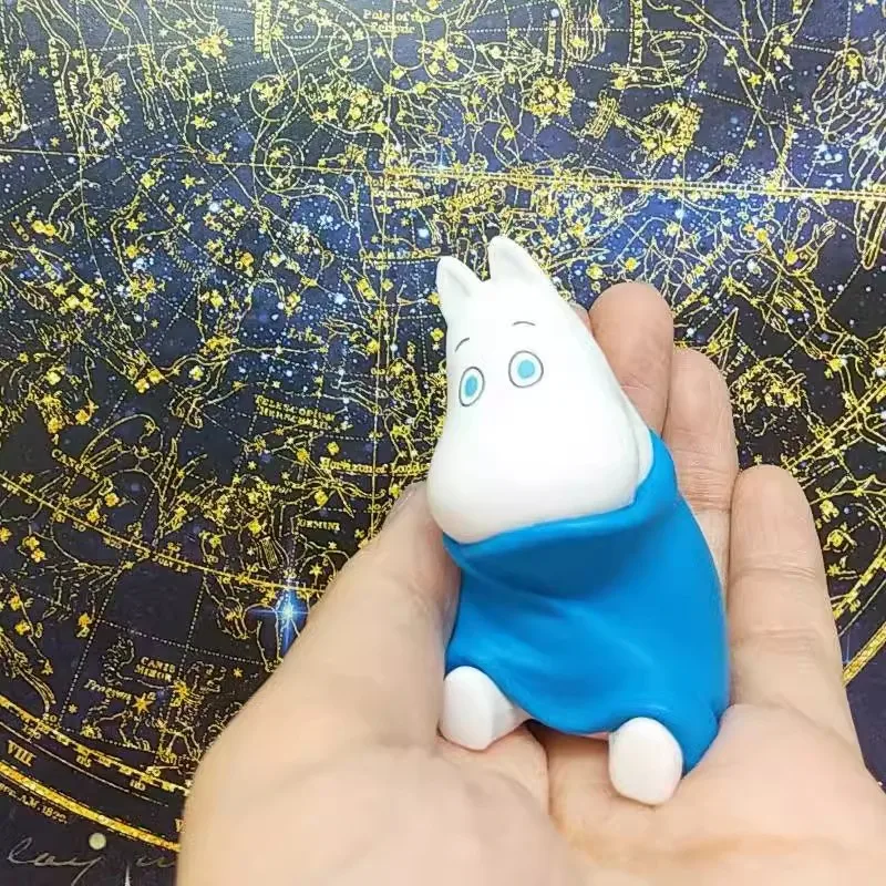 TOMY Original 4Pcs Gashapon Moomin Part2 Anime Figure Toys For Kids Gift Collectible Model Ornaments