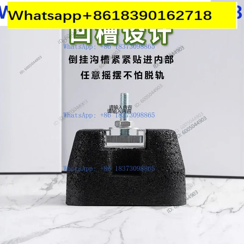 A-ir conditioning out-door unit shock absorber base, main heat pu-mp bracket, height increasing machine foot p-ad