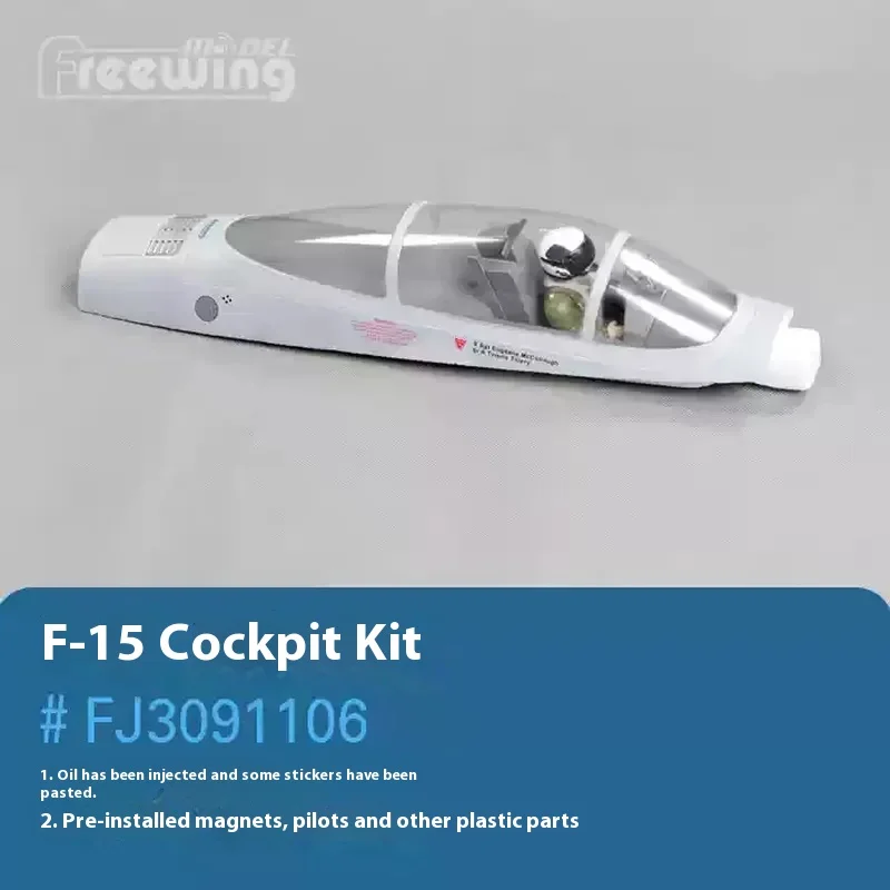 FreFuk90 mm F-15 Eagle Accessoires Corps Ailes Principales Queue Plate Queue Verticale Cockpit Train D'atterrissage Missile Queue Spray