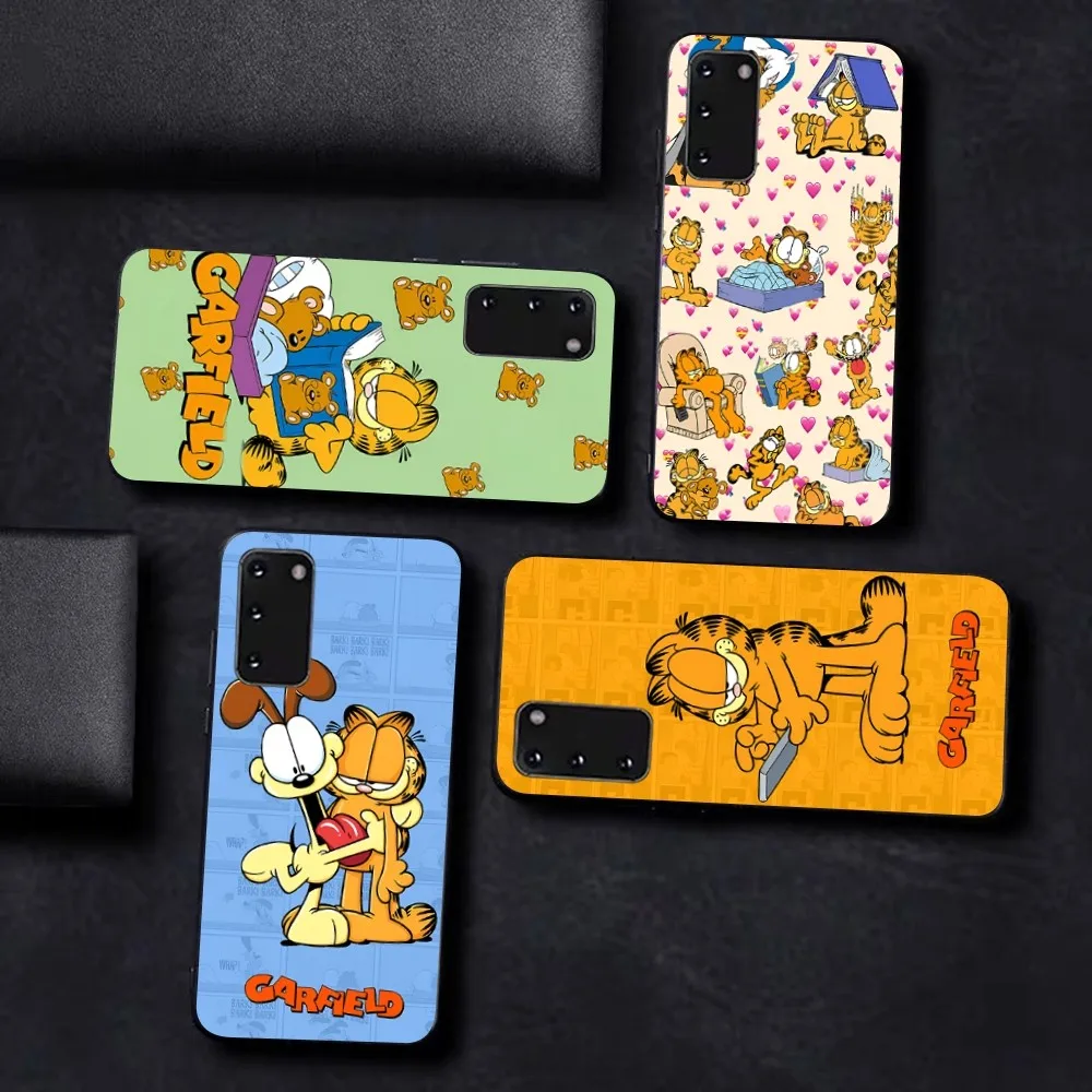 

Cute Cat G-Garfield Mousepad For Samsung S 9 10 20 21 22 23 30 23 24 plus lite Ultra FE S10lite Fundas