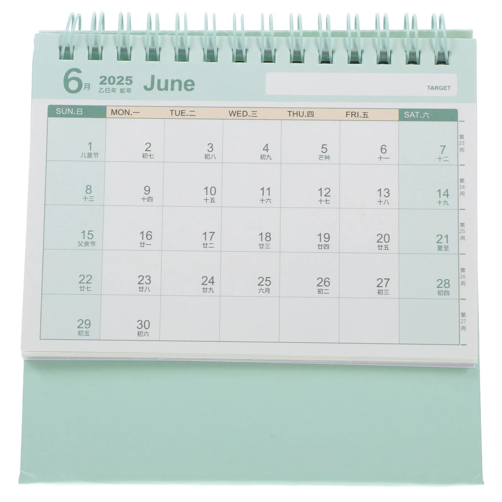 Традиционный календарь на 2025 год, бизнес-планировщик, настольный стол, очаровательные ежедневные календари на стойке