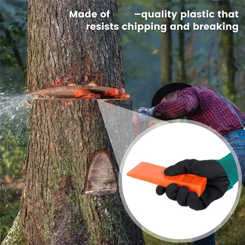AAAF Abrasion-Resistant Logging Wedges Safety Chain Saw Accessories For Felling Garden Chainsaws