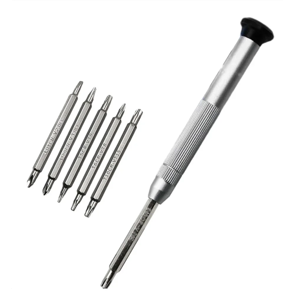 

Hand Tool Screwdriver Set Alloy Steel Brand New Easy To Use High Quality Magnetic Repair Tool 6 Models Double Head