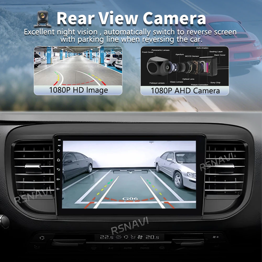 Android 16 Carplay Auto Car Radio For Citroen Jumpy 2016-2021 Navigation GPS Multimedia Player Stereo wifi+4G BT video DVD