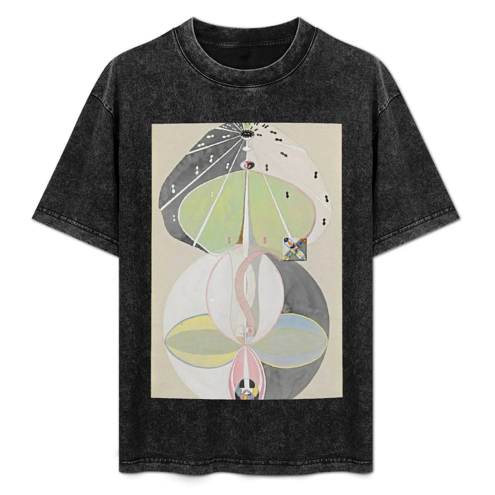 Hilma af Klint The Tree Of Knowledge No. 5 ,Series W 1915 T-Shirt Plus Size Gym Sports T-Shirt